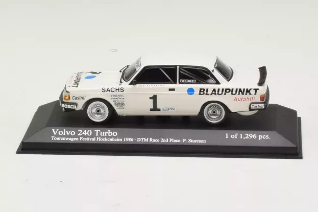Minichamps Volvo 240 Turbo Team Ips Racing Blaupunkt N 1 Dtm Zolder 1986 P.stureson 1:43 400861701